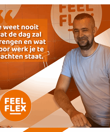 Interview met Sergejs over zijn werk bij Feel Flex